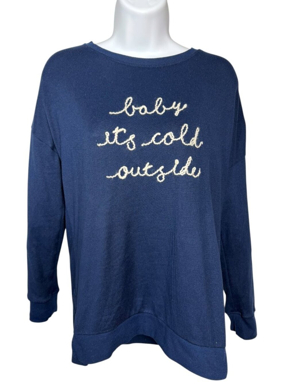 Secret Treasures S 4-6 Baby It's Cold Outside Long Sleeve Pajama Loungewear